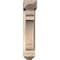 Ekena Millwork Olympic Arts and Crafts Smooth Bracket w/ Offset Brace, Douglas Fir, 5 1/2"W x 18"D x 26"H BKT0604X18X26OLY03SDF - alternate 2